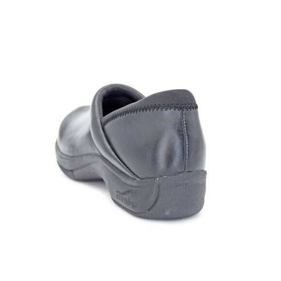 Dansko Women's Kelsey Black Leather Pro Anti-Slip Clog: Size: EU 39 / US 8.5-9 - Picture 3 of 6